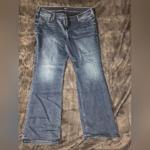 Silver Jeans Women's Slim Boot Cut Jeans Size: 22/33